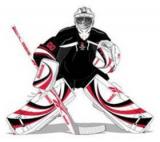 Golmanský set Reebok P3 - 9K Sr (white-red-black)